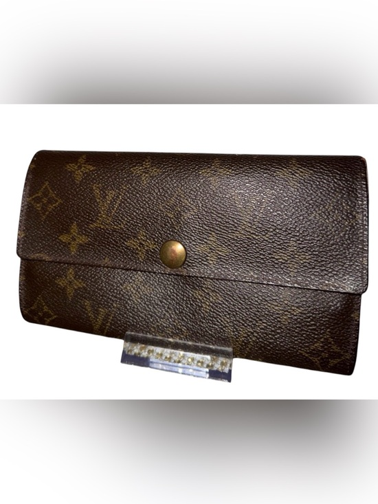 Louis Vuitton Handbags - Louis Vuitton Brown Monogram Clutch Wallet with COA